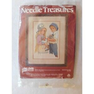 VTG 1977 Needle Treasures Spring and Lance Jan Hagara Stitchery Craft Kit 00543